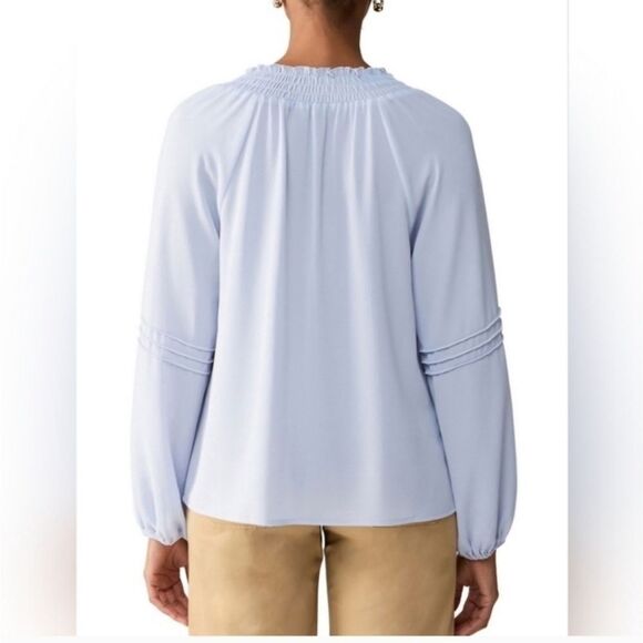 NWT Social Standard by Sanctuary Tallie Peasant Top - Picture 2 of 15